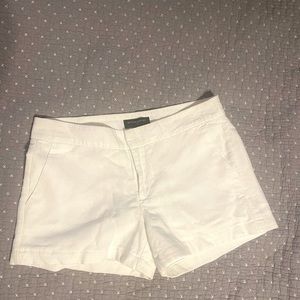 Banana Republic White Linen Shorts